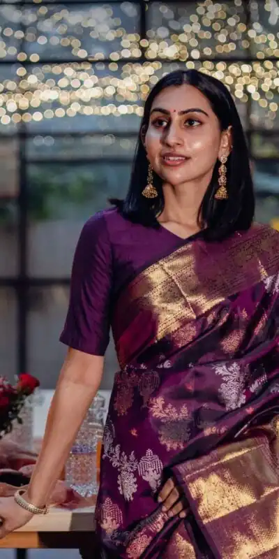 KPR 245 Wine Color Soft Lichi Silk Saree with Lace Border & Lace Work. Best Price ₹1449. Delivery 4-6 Working Days. Shop now. | Bollywood Sarees, Creative Sarees, Designer Sarees, Embroidered Sarees, Ethnic Saree, Modern Digital sarees, Party Wear Sarees, Sarees