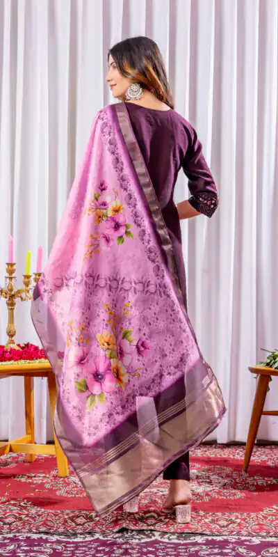 DIVA 111 Wine Viscose Silk Salwar Suit with Thread Embroidery Work. Best Price ₹2049. Delivery 4-6 Working Days. Shop now. | Jump Suits, Straight Suits, Casual Suits, Creative suits, Designer Suits, Palazzo Suits, Party Wear Suits, Patiala Suits, Salwar suit