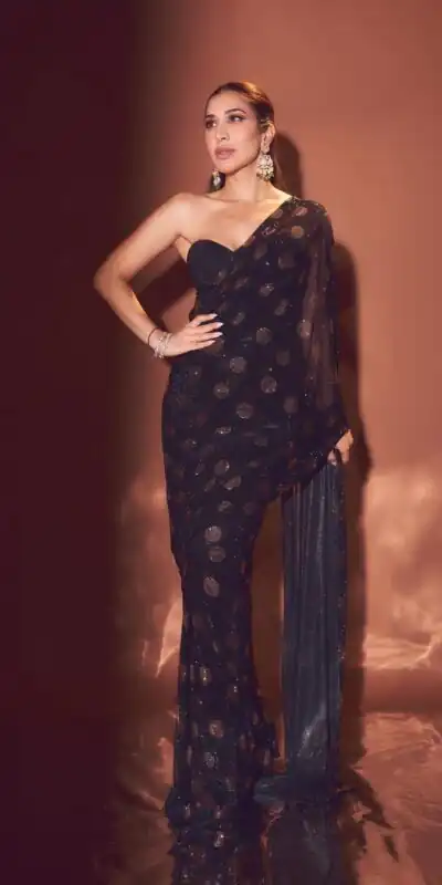 DF 3487 Black Faux Georgette Round Box Embroidery Work Saree . Perfect for Wedding, Party, Onam, Family ,Festive Deal ₹2049. Delivery 4-6 Working Days | Bollywood Sarees, Creative Sarees, Designer Sarees, Embroidered Sarees, Ethnic Saree, Modern Digital sarees, Party Wear Sarees, Sarees