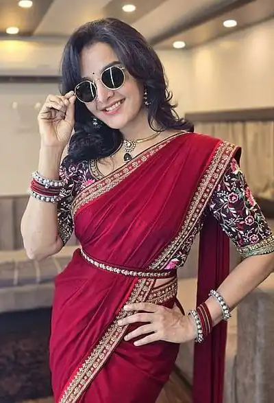 KD 540 Red Faux Georgette Sequence Work Saree . Perfect for Wedding, Party, Onam, Family ,Festive Deal ₹1949. Delivery 4-6 Working Days | Bollywood Sarees, Creative Sarees, Designer Sarees, Embroidered Sarees, Ethnic Saree, Modern Digital sarees, Party Wear Sarees, Sarees