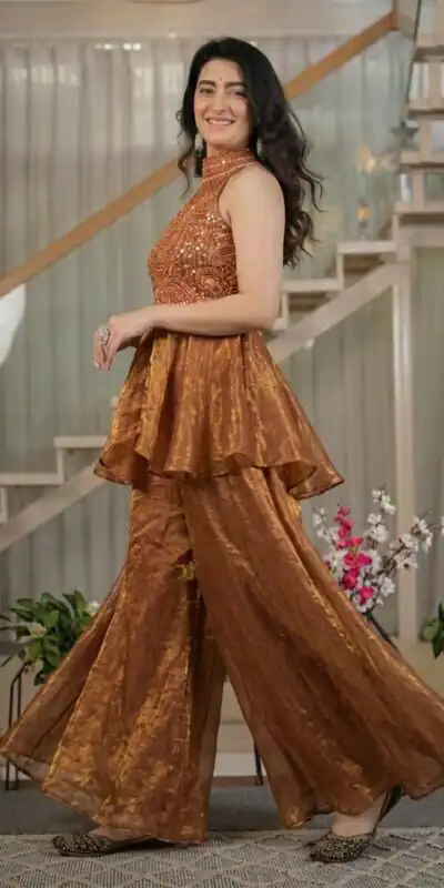 NF 1287 Rust in Color Fandy Silk Designer Work Salwar Suit . Affordable Price ₹2449. Delivery 4-6 Working Days. Shop now. | Jump Suits, Straight Suits, Casual Suits, Creative suits, Designer Suits, Palazzo Suits, Party Wear Suits, Patiala Suits, Salwar suit