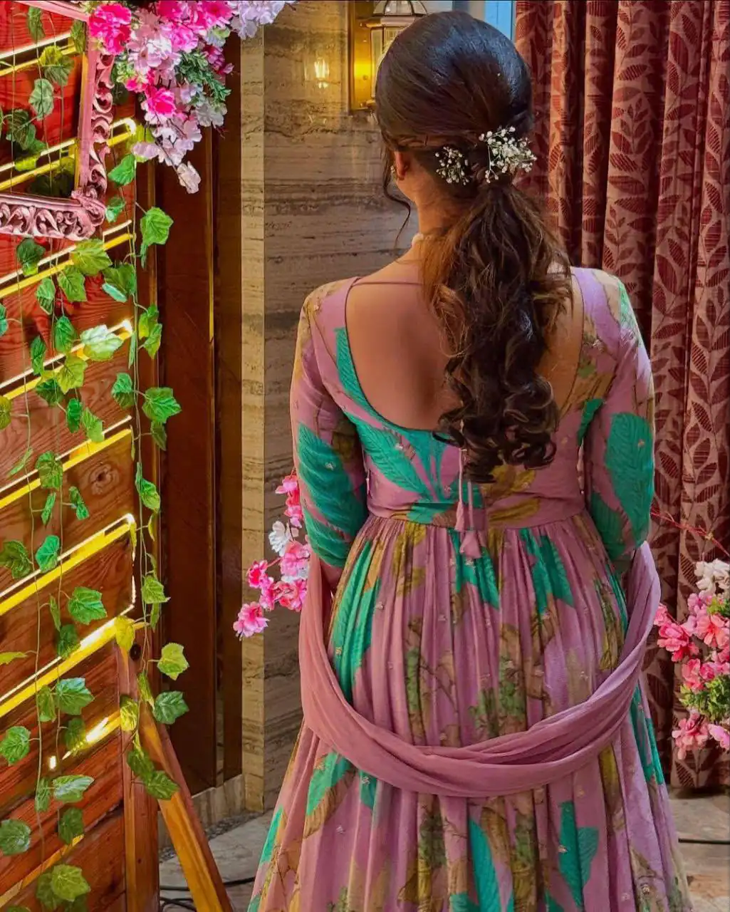 Perfect for Wedding, Party, Durga Puja, Diwali, Anniversary – ZB 5054 Pink Pink Fox Georgette Gown. Now at just ₹2149. Delivery 4-6 Working Days. Shop now. | Bollywood Gowns, Creative Gowns, Designer Gowns, Embroidered Gowns, Gowns, Party Wear Gowns