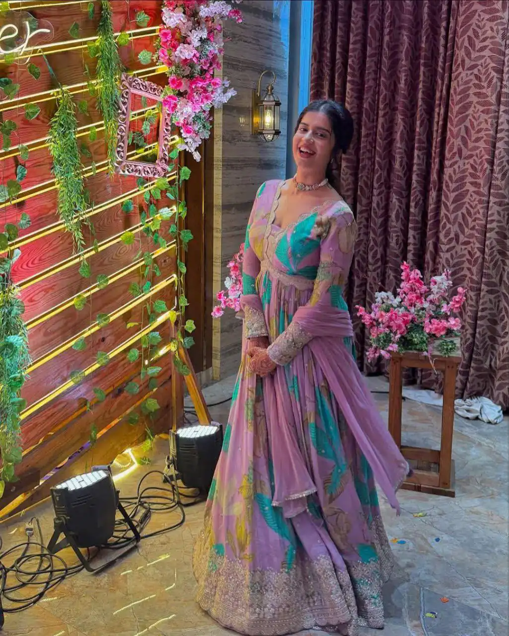 Perfect for Wedding, Party, Durga Puja, Diwali, Anniversary – ZB 5054 Pink Pink Fox Georgette Gown. Now at just ₹2149. Delivery 4-6 Working Days. Shop now. | Bollywood Gowns, Creative Gowns, Designer Gowns, Embroidered Gowns, Gowns, Party Wear Gowns