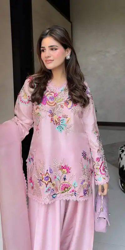 BE 469 Pink in Organza ace Work & Embroidery Work Salwar Suit . Special Price ₹2049. Delivery 4-6 Working Days. Shop now. | Jump Suits, Straight Suits, Casual Suits, Creative suits, Designer Suits, Palazzo Suits, Party Wear Suits, Patiala Suits, Salwar suit