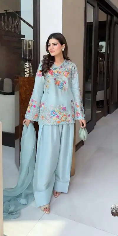 BE 469 Sky Blue in Organza ace Work & Embroidery Work Salwar Suit . Special Price ₹2049. Delivery 4-6 Working Days. Shop now. | Jump Suits, Straight Suits, Casual Suits, Creative suits, Designer Suits, Palazzo Suits, Party Wear Suits, Patiala Suits, Salwar suit