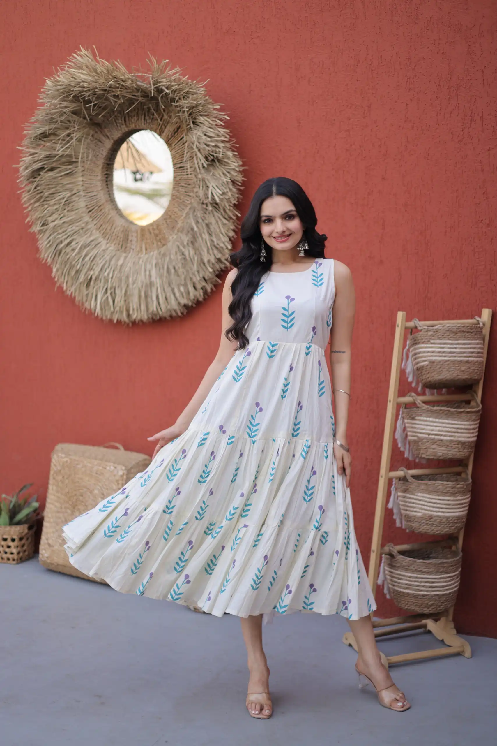 KA 1248 White Cotton Kurti with Printed Work.Wedding, Party, Festive, Events, Exclusive Offer ₹1519. Delivery 4-6 Working Days. Shop now. | Bollywood Kurti, Creative Kurtis, Designer Kurti, Kurti, Party Wear Kurti, Selfie Kurti