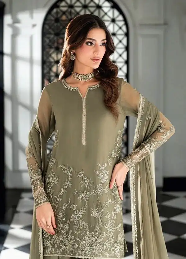 RTC 6037 Sage Green Faux Georgette Salwar Suit with Designer Work. Affordable Price ₹2149. Delivery 4-6 Working Days. Shop now. | Jump Suits, Straight Suits, Casual Suits, Creative suits, Designer Suits, Palazzo Suits, Party Wear Suits, Patiala Suits, Salwar suit