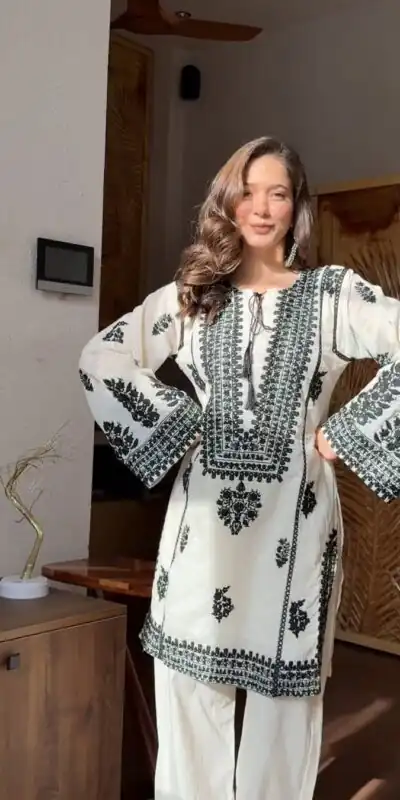 SRK 5349 White Rayon Butti Silk Salwar Suit with Embroidery Work. Special Price ₹1899. Delivery 4-6 Working Days. Shop now. | Jump Suits, Straight Suits, Casual Suits, Creative suits, Designer Suits, Palazzo Suits, Party Wear Suits, Patiala Suits, Salwar suit