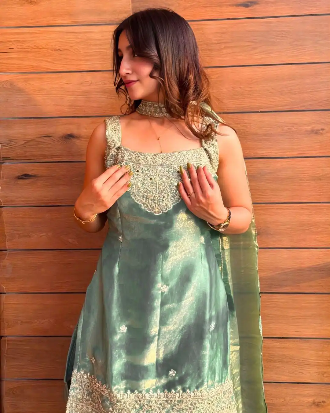 NF 1284 Green Fandy Silk Salwar Suit with Embroidery Work. Wedding, Party, Festive, Events Now at just ₹1999. Delivery 4-6 Working Days. Shop now. | Jump Suits, Straight Suits, Casual Suits, Creative suits, Designer Suits, Palazzo Suits, Party Wear Suits, Patiala Suits, Salwar suit