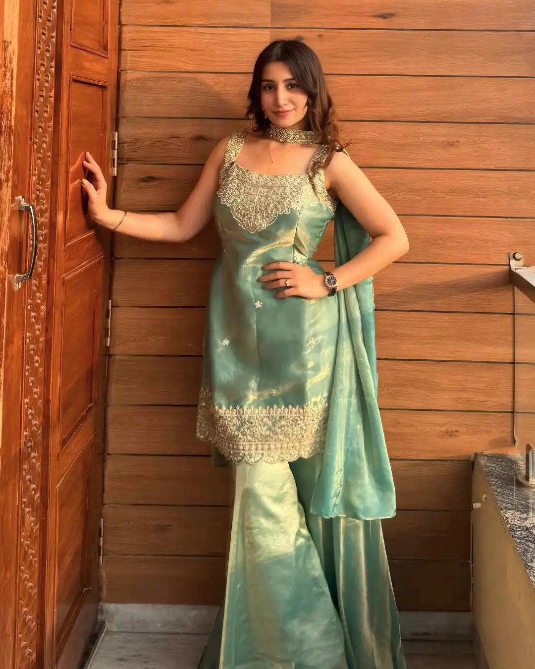 NF 1284 Green Fandy Silk Salwar Suit with Embroidery Work. Wedding, Party, Festive, Events Now at just ₹1999. Delivery 4-6 Working Days. Shop now. | Jump Suits, Straight Suits, Casual Suits, Creative suits, Designer Suits, Palazzo Suits, Party Wear Suits, Patiala Suits, Salwar suit