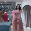 VLM 339 Onion Crunchy Silk Gown Perfect for Wedding, Party, Housewarming, Haldi, Durga Puja – . Best Price ₹2149. Delivery 4-6 Working Days. Shop now. | Bollywood Gowns, Creative Gowns, Designer Gowns, Embroidered Gowns, Gowns, Party Wear Gowns