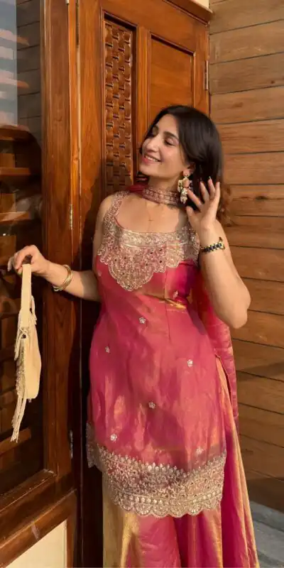 NF 1284 Rust Fandy Silk Salwar Suit with Embroidery Work. Wedding, Party, Festive, Events Now at just ₹1999. Delivery 4-6 Working Days. Shop now. | Jump Suits, Straight Suits, Casual Suits, Creative suits, Designer Suits, Palazzo Suits, Party Wear Suits, Patiala Suits, Salwar suit