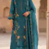 FC 1220 Blue Crunchy Salwar Suit with Embroidery Work. Wedding, Party, Festive, Events Grab it for ₹2149. Delivery 4-6 Working Days. Shop now. | Jump Suits, Straight Suits, Casual Suits, Creative suits, Designer Suits, Palazzo Suits, Party Wear Suits, Patiala Suits, Salwar suit