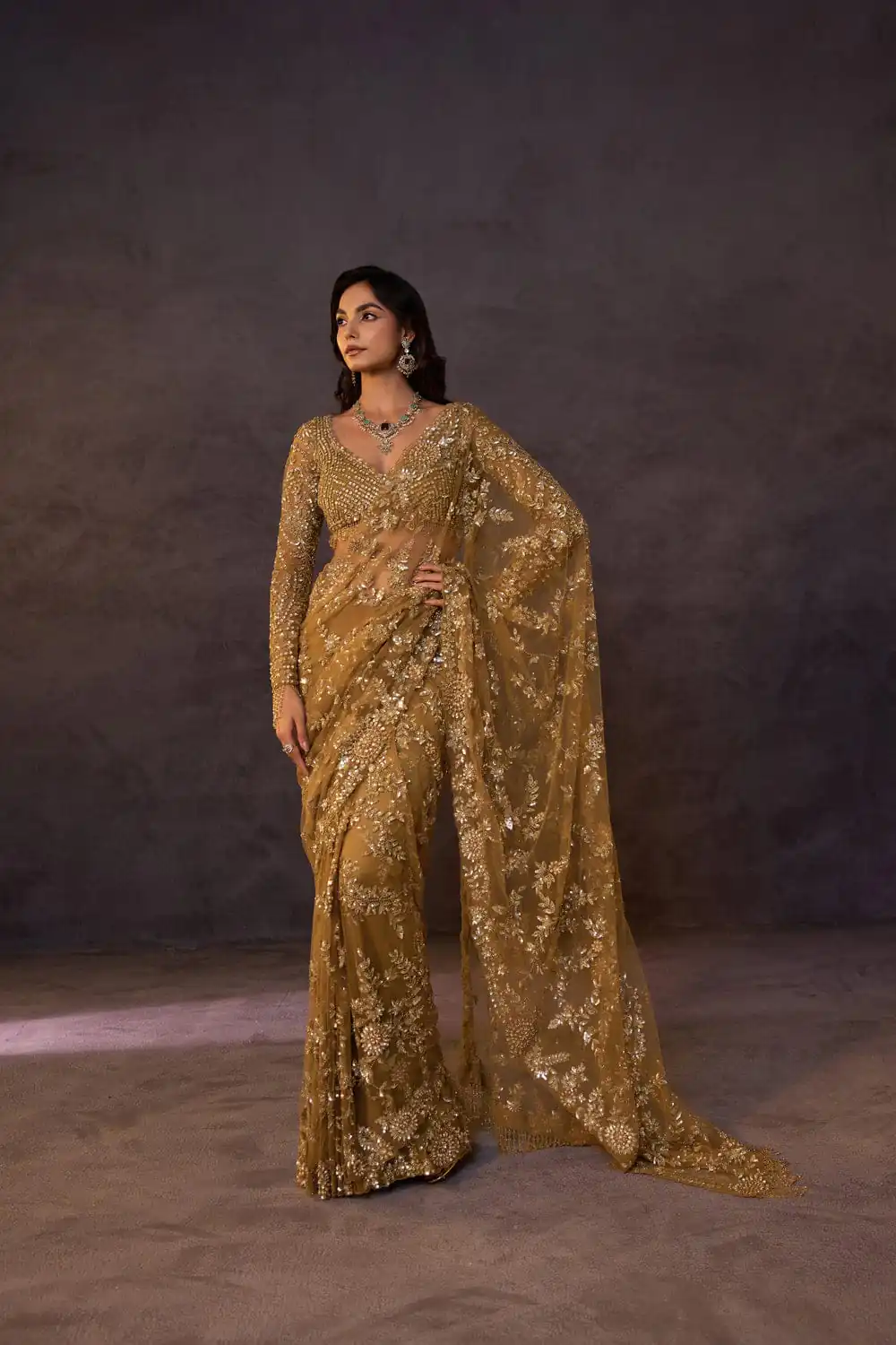 DF 3475 Golden Butterfly Net Saree Sequence with Work & Zari Work. Introductory Price ₹1799. Delivery 4-6 Working Days. Shop now. | Bollywood Sarees, Creative Sarees, Designer Sarees, Embroidered Sarees, Ethnic Saree, Modern Digital sarees, Party Wear Sarees, Sarees