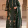 FC 1220 Green Crunchy Salwar Suit with Embroidery Work. Wedding, Party, Festive, Events Grab it for ₹2149. Delivery 4-6 Working Days. Shop now. | Jump Suits, Straight Suits, Casual Suits, Creative suits, Designer Suits, Palazzo Suits, Party Wear Suits, Patiala Suits, Salwar suit