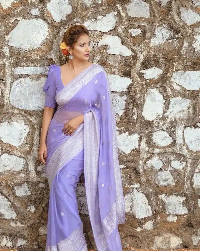 KPR 120 Lavender Soft Lilan Slab Saree Perfect for Wedding, Party, Lohri, Durga Puja, Pongal – . Get it for ₹1349. Delivery 4-6 Working Days. Shop now. | Bollywood Sarees, Creative Sarees, Designer Sarees, Embroidered Sarees, Ethnic Saree, Modern Digital sarees, Party Wear Sarees, Sarees