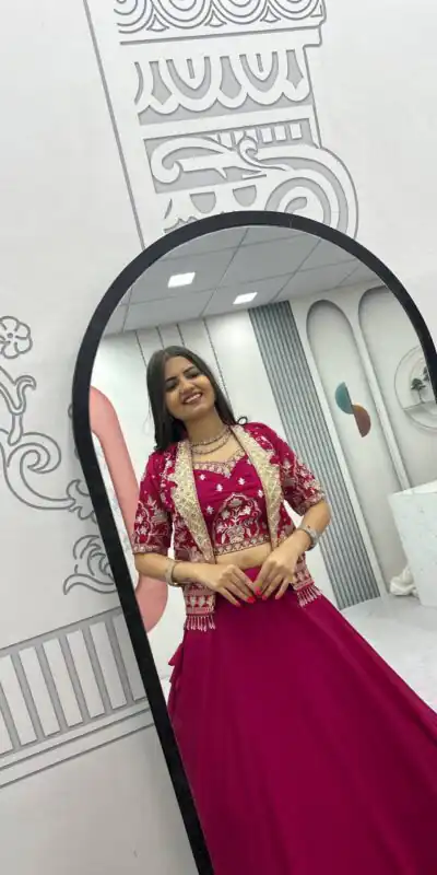 PC 566 Pink Color Chinon silk Lehenga Choli with Cut Work. Special Online Price ₹2649. Delivery 4-6 Working Days. Shop now. | Bollywood Lehenga, Creative Lehenga, Designer Lehenga, Embroidered Lehenga, Lehenga, Party Wear Lehenga