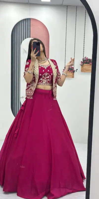 PC 566 Pink Color Chinon silk Lehenga Choli with Cut Work. Special Online Price ₹2649. Delivery 4-6 Working Days. Shop now. | Bollywood Lehenga, Creative Lehenga, Designer Lehenga, Embroidered Lehenga, Lehenga, Party Wear Lehenga
