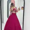 PC 566 Pink Color Chinon silk Lehenga Choli with Cut Work. Special Online Price ₹2649. Delivery 4-6 Working Days. Shop now. | Bollywood Lehenga, Creative Lehenga, Designer Lehenga, Embroidered Lehenga, Lehenga, Party Wear Lehenga