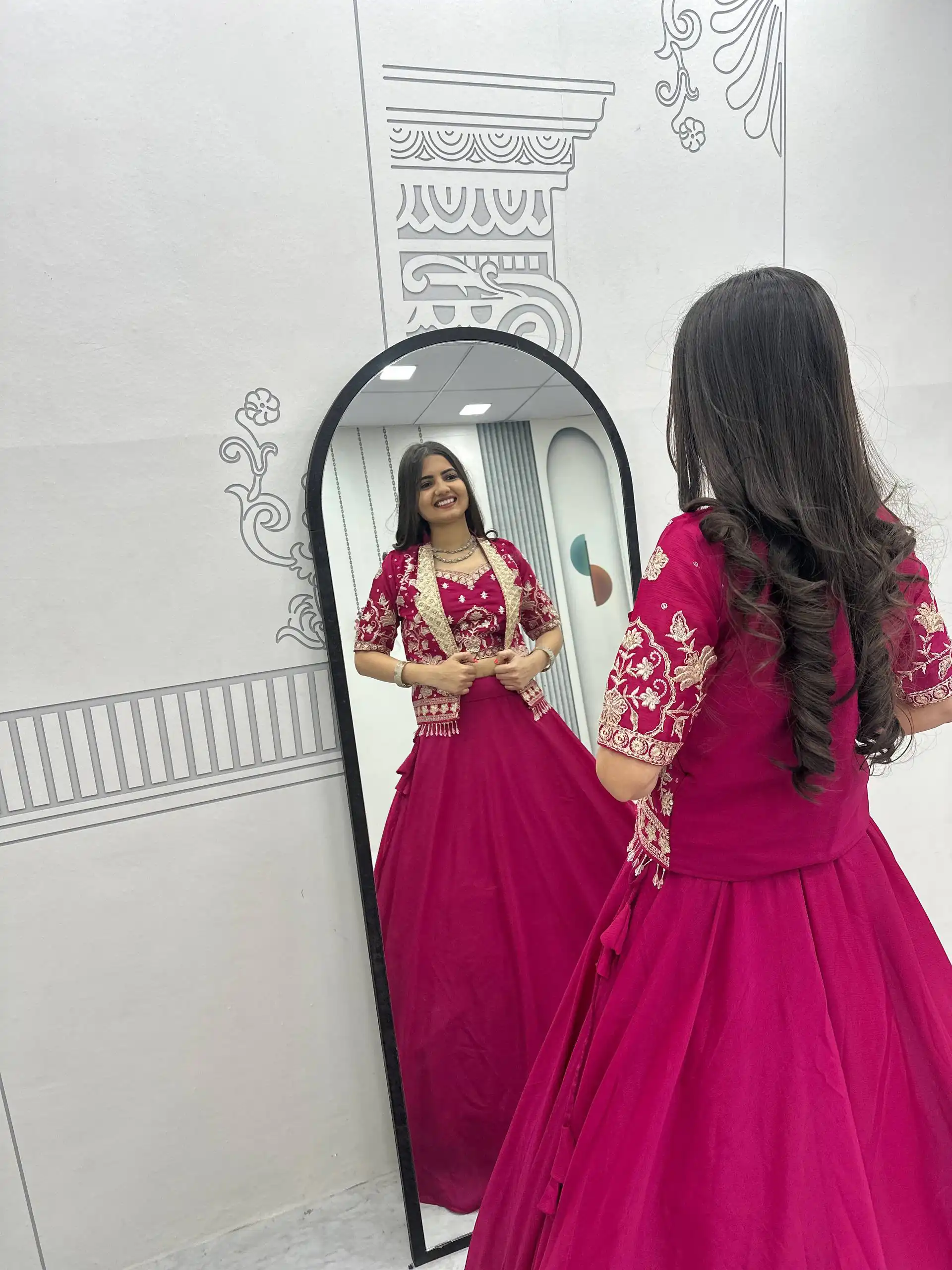 PC 566 Pink Color Chinon silk Lehenga Choli with Cut Work. Special Online Price ₹2649. Delivery 4-6 Working Days. Shop now. | Bollywood Lehenga, Creative Lehenga, Designer Lehenga, Embroidered Lehenga, Lehenga, Party Wear Lehenga