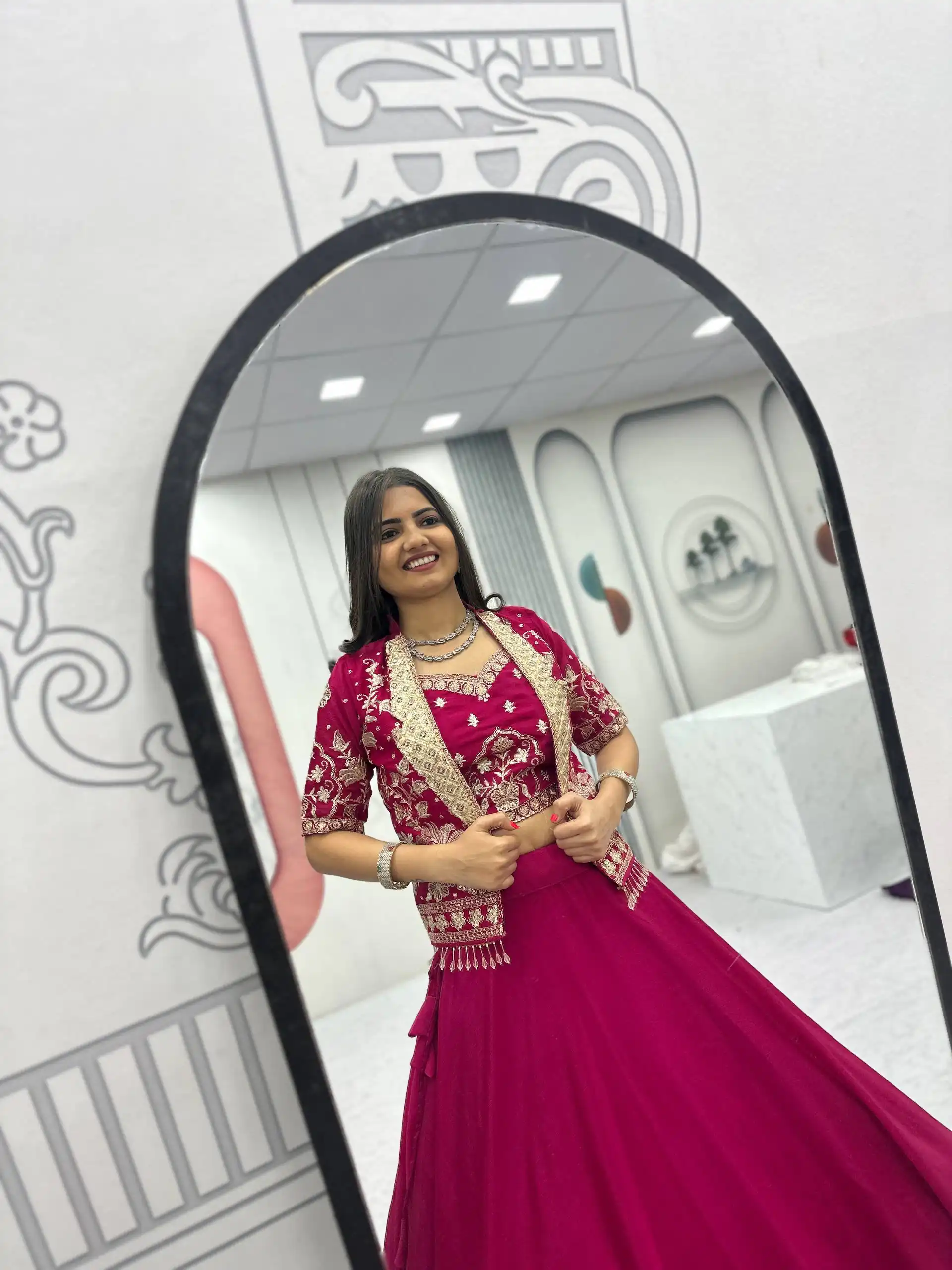 PC 566 Pink Color Chinon silk Lehenga Choli with Cut Work. Special Online Price ₹2649. Delivery 4-6 Working Days. Shop now. | Bollywood Lehenga, Creative Lehenga, Designer Lehenga, Embroidered Lehenga, Lehenga, Party Wear Lehenga