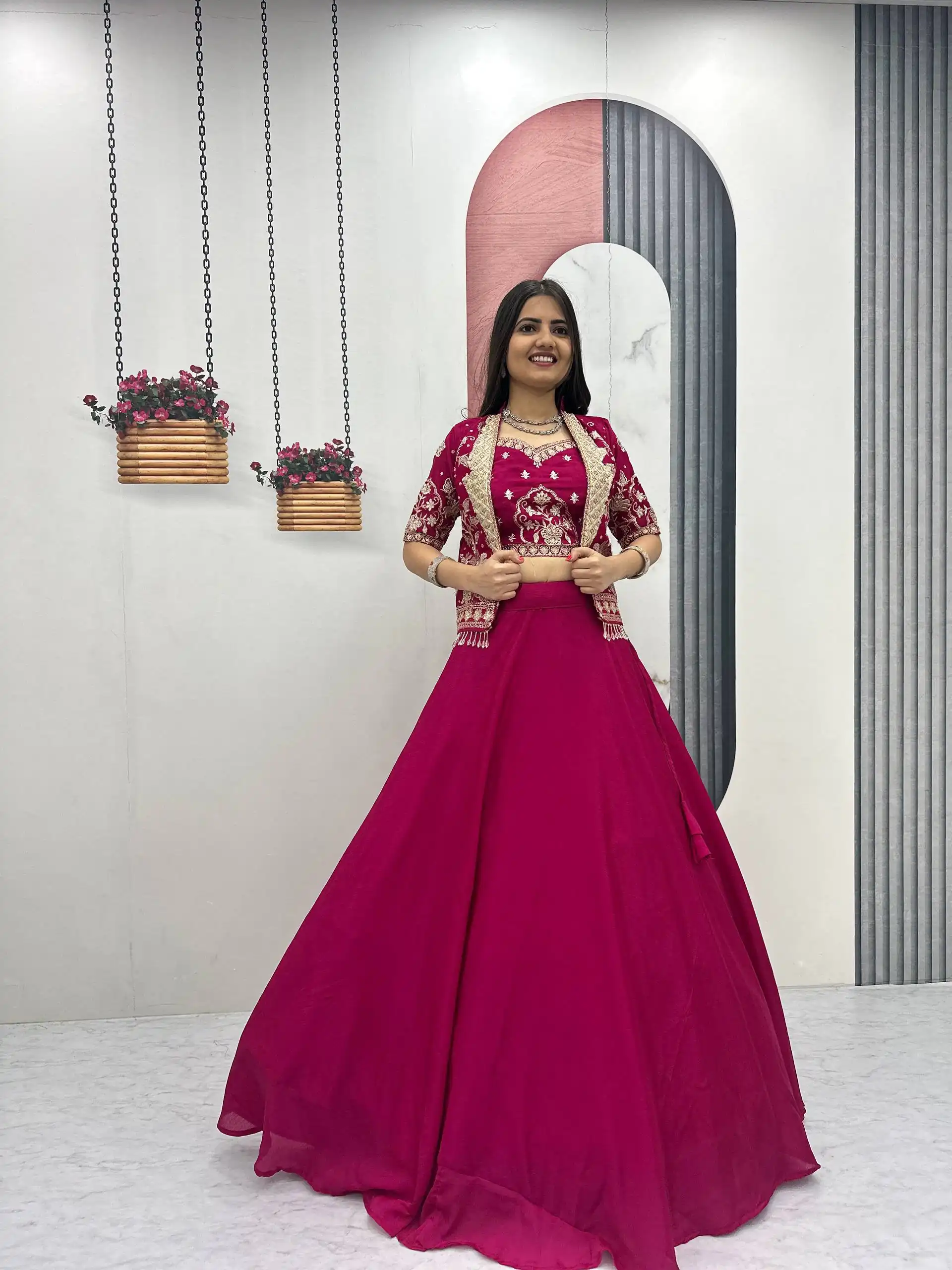PC 566 Pink Color Chinon silk Lehenga Choli with Cut Work. Special Online Price ₹2649. Delivery 4-6 Working Days. Shop now. | Bollywood Lehenga, Creative Lehenga, Designer Lehenga, Embroidered Lehenga, Lehenga, Party Wear Lehenga