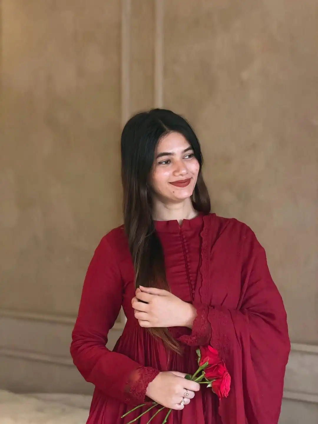 VLM 337 Red Roman Silk Gown Perfect for Wedding, Party, Ethnic Day, Haldi, Diwali – . Festive Deal ₹2099. Delivery 4-6 Working Days. Shop now. | Bollywood Gowns, Creative Gowns, Designer Gowns, Embroidered Gowns, Gowns, Party Wear Gowns