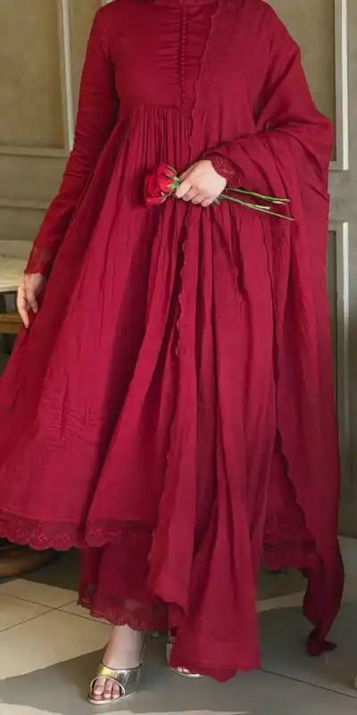 VLM 337 Red Roman Silk Gown Perfect for Wedding, Party, Ethnic Day, Haldi, Diwali – . Festive Deal ₹2099. Delivery 4-6 Working Days. Shop now. | Bollywood Gowns, Creative Gowns, Designer Gowns, Embroidered Gowns, Gowns, Party Wear Gowns