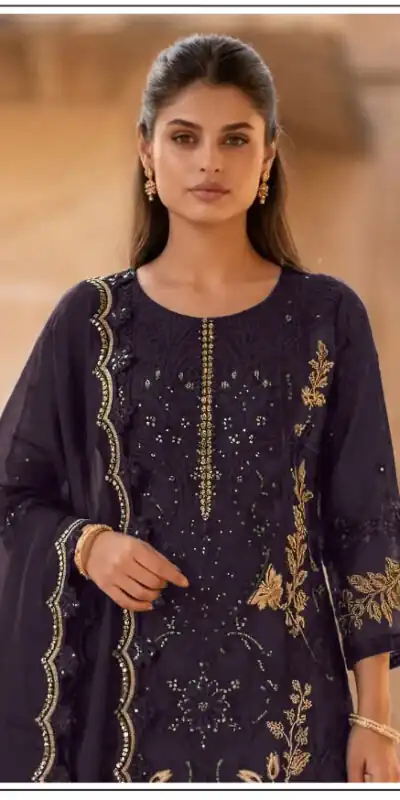 FC 1220 Wine Crunchy Salwar Suit with Embroidery Work. Wedding, Party, Festive, Events Grab it for ₹2149. Delivery 4-6 Working Days. Shop now. | Jump Suits, Straight Suits, Casual Suits, Creative suits, Designer Suits, Palazzo Suits, Party Wear Suits, Patiala Suits, Salwar suit