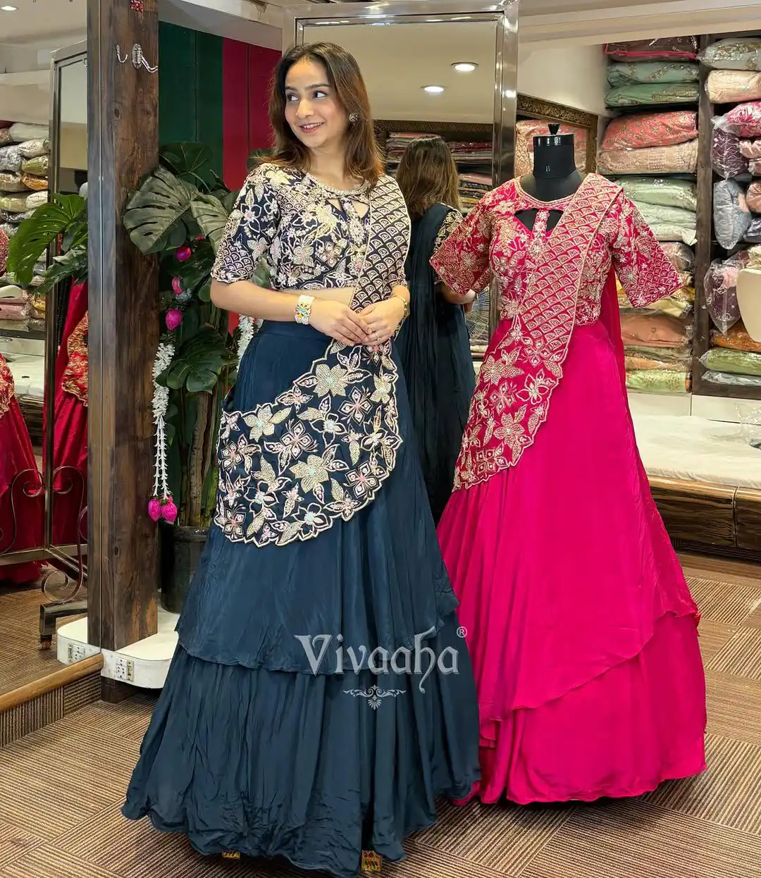 BB 75 Nay Blue Color French Crape Saree with Embroidery Work. Wedding, Party, Festive, Online Best Price ₹2399. Delivery 4-6 Working Days. Shop now. | Bollywood Sarees, Creative Sarees, Designer Sarees, Embroidered Sarees, Ethnic Saree, Modern Digital sarees, Party Wear Sarees, Sarees