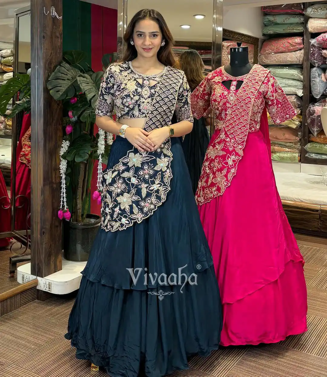 BB 75 Nay Blue Color French Crape Saree with Embroidery Work. Wedding, Party, Festive, Online Best Price ₹2399. Delivery 4-6 Working Days. Shop now. | Bollywood Sarees, Creative Sarees, Designer Sarees, Embroidered Sarees, Ethnic Saree, Modern Digital sarees, Party Wear Sarees, Sarees
