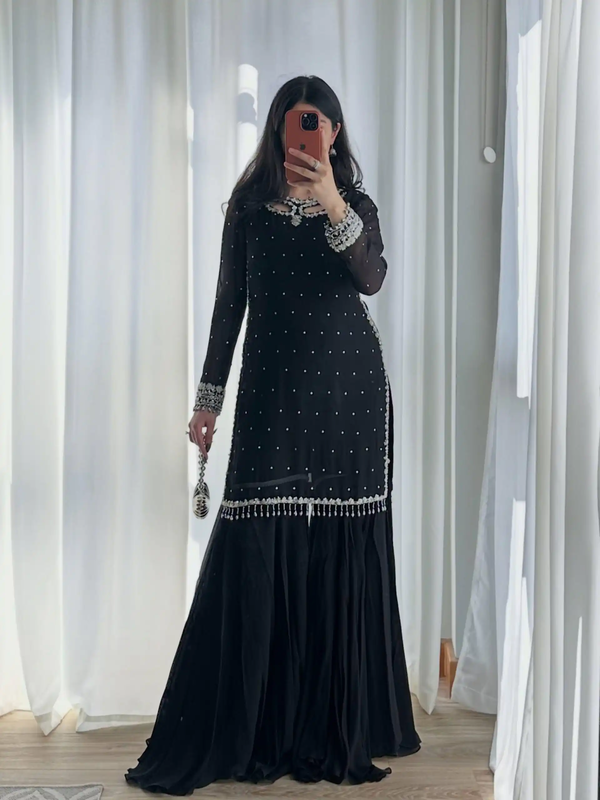 SRK 5353 Black Faux Georgette Salwar Suit Perfect for Wedding, Party, Family Gatherings, Sangeet, Housewarming – . Affordable Price ₹1949. Days | Jump Suits, Straight Suits, Casual Suits, Creative suits, Designer Suits, Palazzo Suits, Party Wear Suits, Patiala Suits, Salwar suit