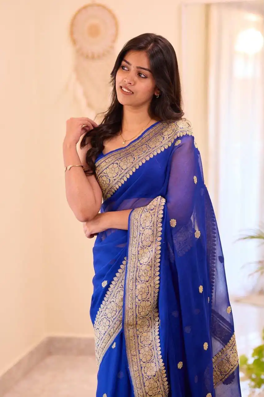 KPR 255 Blue Soft Lilan Slab Saree Perfect for Wedding, Party, Lohri, Durga Puja, Pongal – . Get it for ₹1349. Delivery 4-6 Working Days. Shop now. | Bollywood Sarees, Creative Sarees, Designer Sarees, Embroidered Sarees, Ethnic Saree, Modern Digital sarees, Party Wear Sarees, Sarees