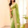 KPR 255 Light Green Soft Lilan Slab Saree Perfect for Wedding, Party, Lohri, Durga Puja, Pongal – . Get it for ₹1349. Delivery 4-6 Working Days. Shop now. | Bollywood Sarees, Creative Sarees, Designer Sarees, Embroidered Sarees, Ethnic Saree, Modern Digital sarees, Party Wear Sarees, Sarees
