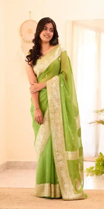 KPR 255 Light Green Soft Lilan Slab Saree Perfect for Wedding, Party, Lohri, Durga Puja, Pongal – . Get it for ₹1349. Delivery 4-6 Working Days. Shop now. | Bollywood Sarees, Creative Sarees, Designer Sarees, Embroidered Sarees, Ethnic Saree, Modern Digital sarees, Party Wear Sarees, Sarees
