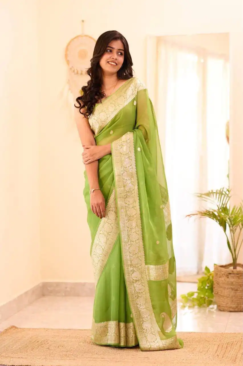KPR 255 Light Green Soft Lilan Slab Saree Perfect for Wedding, Party, Lohri, Durga Puja, Pongal – . Get it for ₹1349. Delivery 4-6 Working Days. Shop now. | Bollywood Sarees, Creative Sarees, Designer Sarees, Embroidered Sarees, Ethnic Saree, Modern Digital sarees, Party Wear Sarees, Sarees