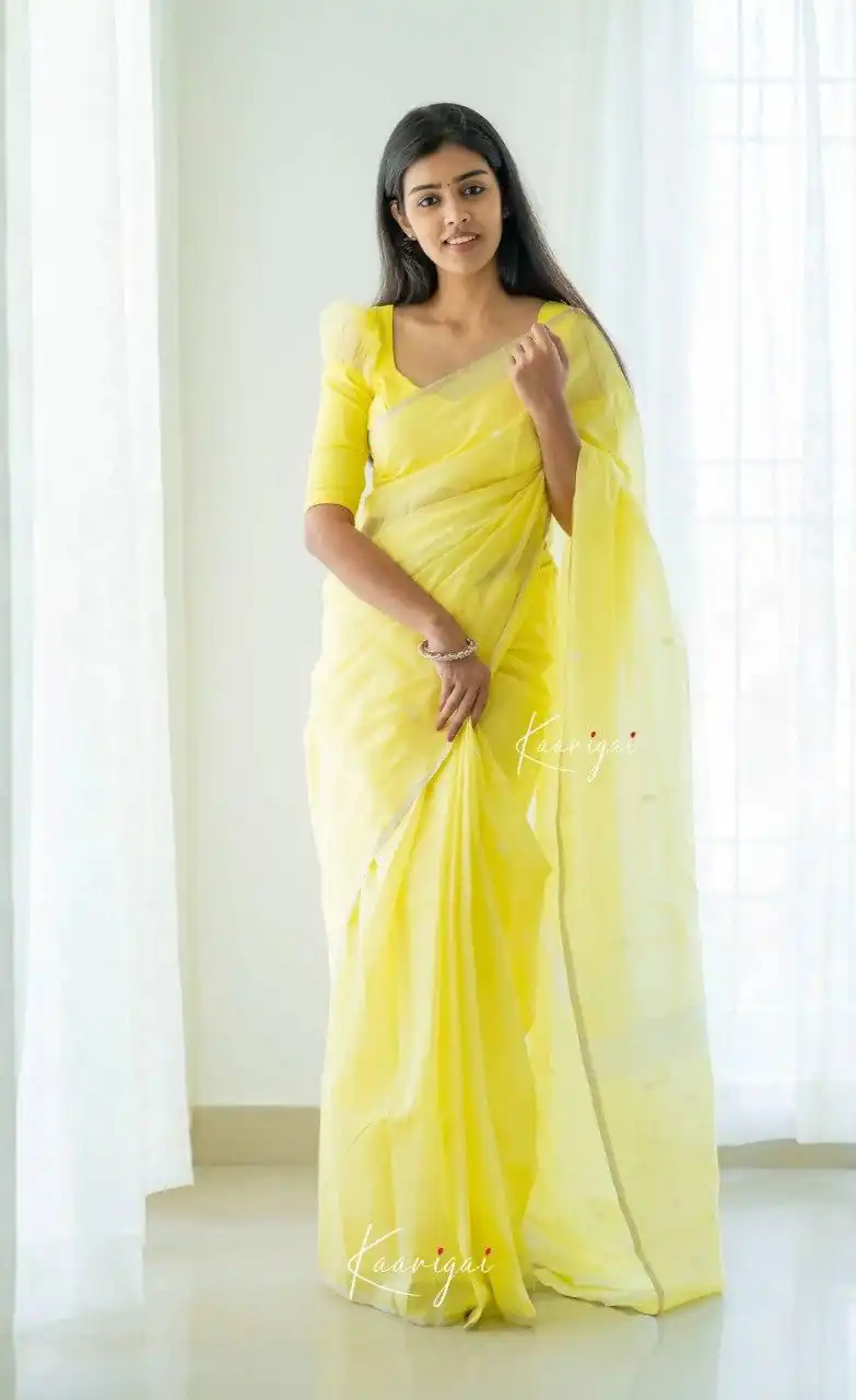 KP 6050 Lime Yellow Soft Lilan Slab Saree Perfect for Wedding, Party, Lohri, Durga Puja, Pongal – . Get it for ₹1299. Delivery 4-6 Working Days. Shop now. | Bollywood Sarees, Creative Sarees, Designer Sarees, Embroidered Sarees, Ethnic Saree, Modern Digital sarees, Party Wear Sarees, Sarees