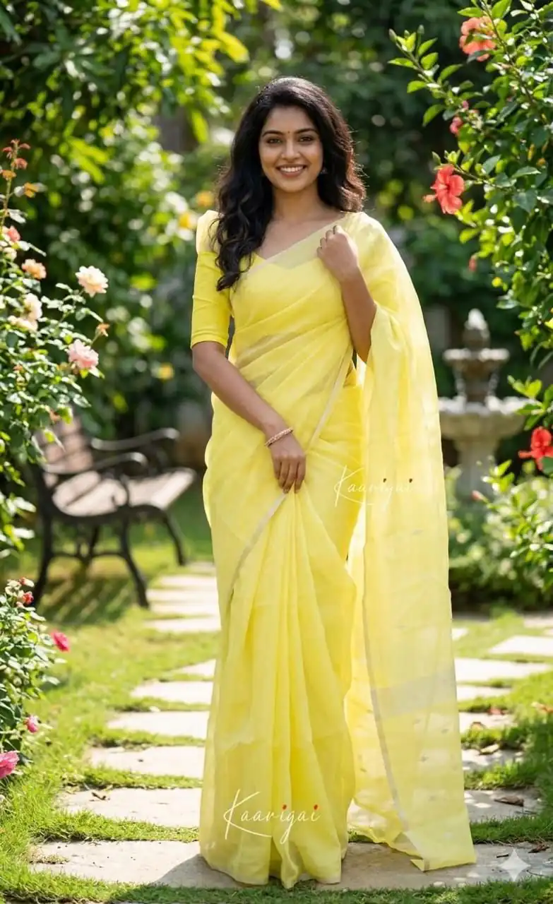 KP 6050 Lime Yellow Soft Lilan Slab Saree Perfect for Wedding, Party, Lohri, Durga Puja, Pongal – . Get it for ₹1299. Delivery 4-6 Working Days. Shop now. | Bollywood Sarees, Creative Sarees, Designer Sarees, Embroidered Sarees, Ethnic Saree, Modern Digital sarees, Party Wear Sarees, Sarees