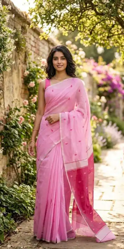 KP 6050 Pink Soft Lilan Slab Saree Perfect for Wedding, Party, Lohri, Durga Puja, Pongal – . Get it for ₹1299. Delivery 4-6 Working Days. Shop now. | Bollywood Sarees, Creative Sarees, Designer Sarees, Embroidered Sarees, Ethnic Saree, Modern Digital sarees, Party Wear Sarees, Sarees