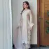 ST 213 Cream Color Natural Crep Salwar Suit with Embroidery Work. Wedding, Party, Festive, Best Price ₹1899. Delivery 4-6 Working Days. Shop now. | Jump Suits, Straight Suits, Casual Suits, Creative suits, Designer Suits, Palazzo Suits, Party Wear Suits, Patiala Suits, Salwar suit