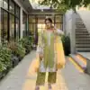 ST 213 Mehandi Color Natural Crep Salwar Suit with Embroidery Work. Wedding, Party, Festive, Best Price ₹1899. Delivery 4-6 Working Days. Shop now. | Jump Suits, Straight Suits, Casual Suits, Creative suits, Designer Suits, Palazzo Suits, Party Wear Suits, Patiala Suits, Salwar suit