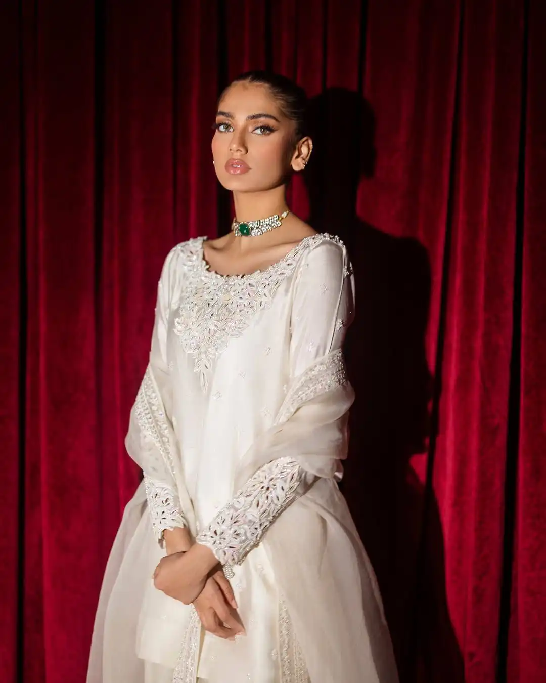 LG 2075 White Color Roman Silk Salwar Suit with Embroidery Work. Available at ₹2499 only. Delivery 4-6 Working Days. Shop now. | Jump Suits, Straight Suits, Casual Suits, Creative suits, Designer Suits, Palazzo Suits, Party Wear Suits, Patiala Suits, Salwar suit