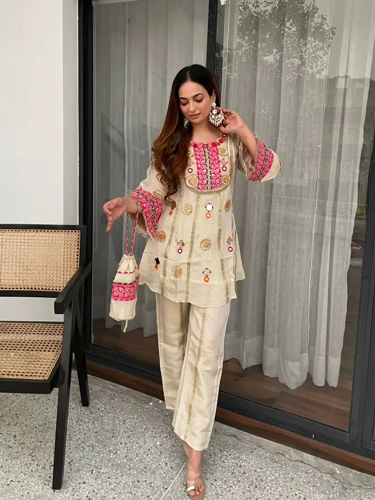 LG 2091 Cream in Cos Moss Mirror Work & Embroidery Work Salwar Suit . Festive Deal ₹2049. Delivery 4-6 Working Days. Shop now. | Jump Suits, Straight Suits, Casual Suits, Creative suits, Designer Suits, Palazzo Suits, Party Wear Suits, Patiala Suits, Salwar suit