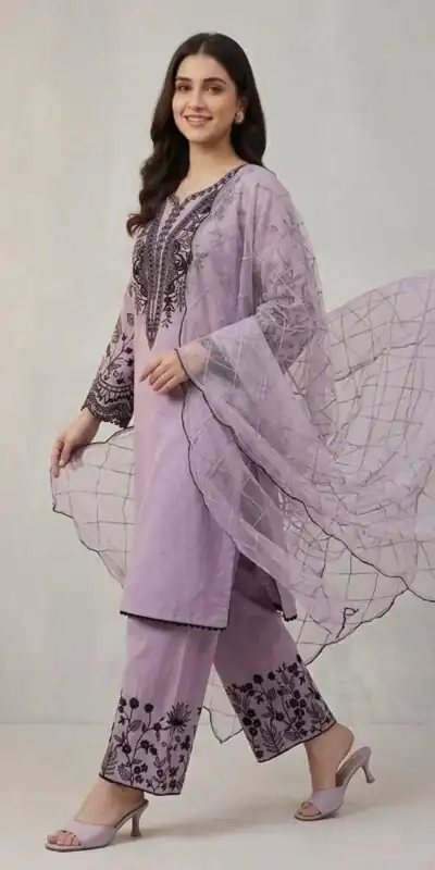 LG 2101 Purple Color Mal Cotton Embroidery Work Salwar Suit . Wedding, Party, Festive, Events, Get it for ₹2099. Delivery 4-6 Working Days. Shop now. | Jump Suits, Straight Suits, Casual Suits, Creative suits, Designer Suits, Palazzo Suits, Party Wear Suits, Patiala Suits, Salwar suit