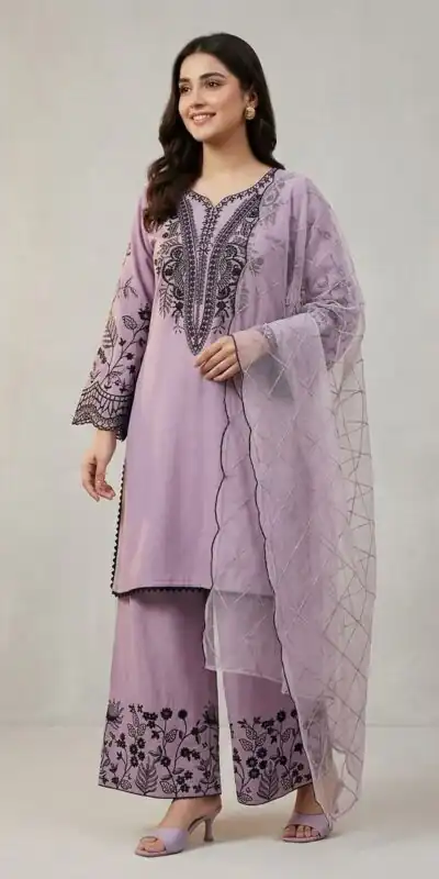 LG 2101 Purple Color Mal Cotton Embroidery Work Salwar Suit . Wedding, Party, Festive, Events, Get it for ₹2099. Delivery 4-6 Working Days. Shop now. | Jump Suits, Straight Suits, Casual Suits, Creative suits, Designer Suits, Palazzo Suits, Party Wear Suits, Patiala Suits, Salwar suit