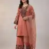 LG 2101 Rust Color Mal Cotton Embroidery Work Salwar Suit . Wedding, Party, Festive, Events, Get it for ₹2099. Delivery 4-6 Working Days. Shop now. | Jump Suits, Straight Suits, Casual Suits, Creative suits, Designer Suits, Palazzo Suits, Party Wear Suits, Patiala Suits, Salwar suit