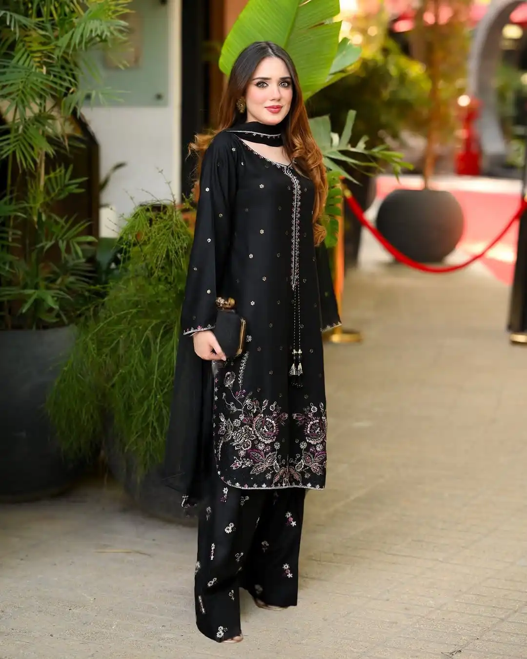 SSR 543 Black Satin Glass Salwar Suit with Embroidery Work & Thread Embroidery. Best Price ₹2149. Delivery 4-6 Working Days. Shop now. | Jump Suits, Straight Suits, Casual Suits, Creative suits, Designer Suits, Palazzo Suits, Party Wear Suits, Patiala Suits, Salwar suit