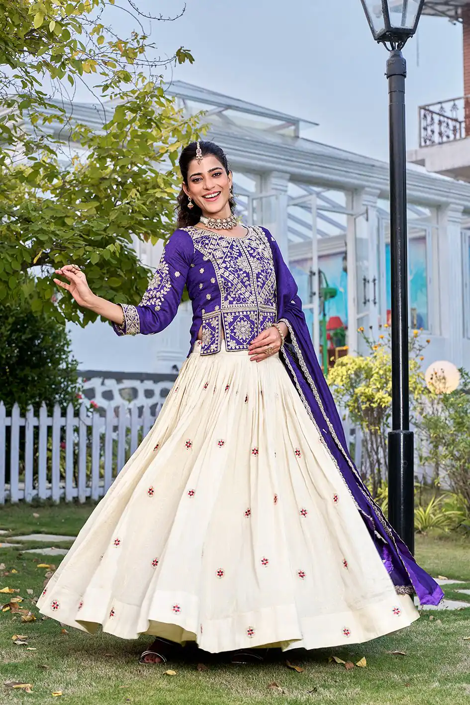 Ram 173 Navy Blue in Color Vichitra Silk Embroidery Work Lehenga Choli . Now at just ₹2549. Delivery 4-6 Working Days. Shop now. | Bollywood Lehenga, Creative Lehenga, Designer Lehenga, Embroidered Lehenga, Lehenga, Party Wear Lehenga