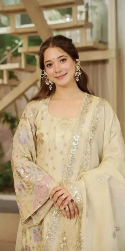 RTC 6030 Cream Vichitra Silk Salwar Suit with Embroidery Work. Wedding, Party, Festive, Events, Grab it for ₹2649. Delivery 4-6 Working Days. Shop now. | Jump Suits, Straight Suits, Casual Suits, Creative suits, Designer Suits, Palazzo Suits, Party Wear Suits, Patiala Suits, Salwar suit