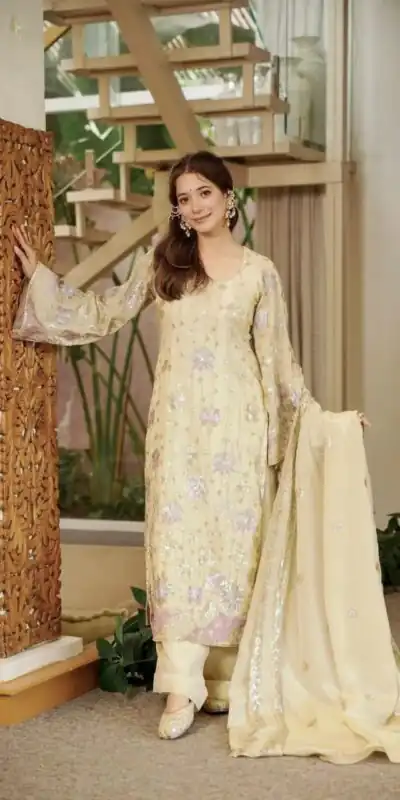 RTC 6030 Cream Vichitra Silk Salwar Suit with Embroidery Work. Wedding, Party, Festive, Events, Grab it for ₹2649. Delivery 4-6 Working Days. Shop now. | Jump Suits, Straight Suits, Casual Suits, Creative suits, Designer Suits, Palazzo Suits, Party Wear Suits, Patiala Suits, Salwar suit
